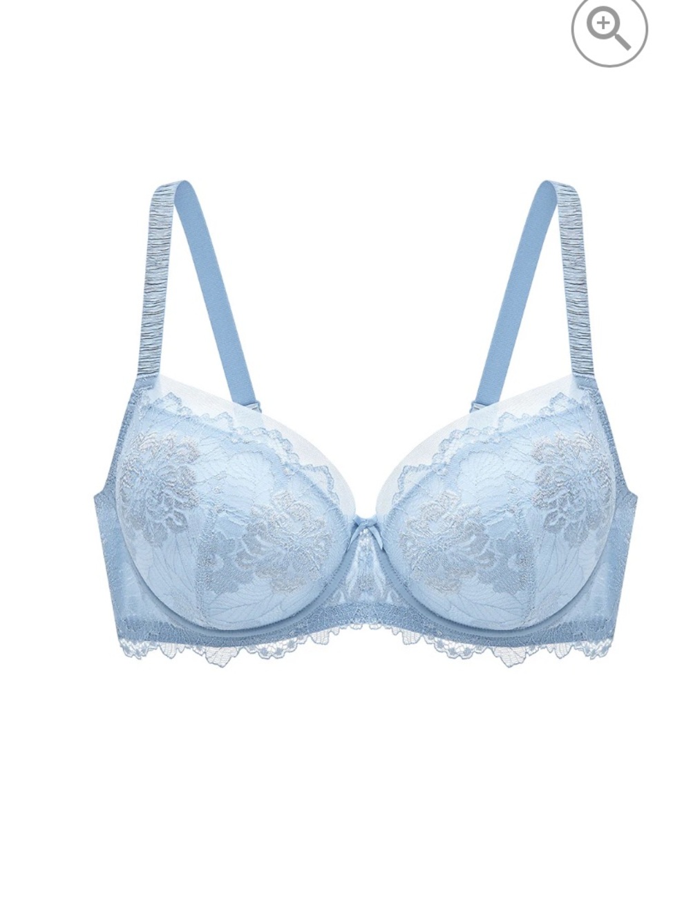 Understance Buffy FlexWire Padded Balconette Bra French Blue